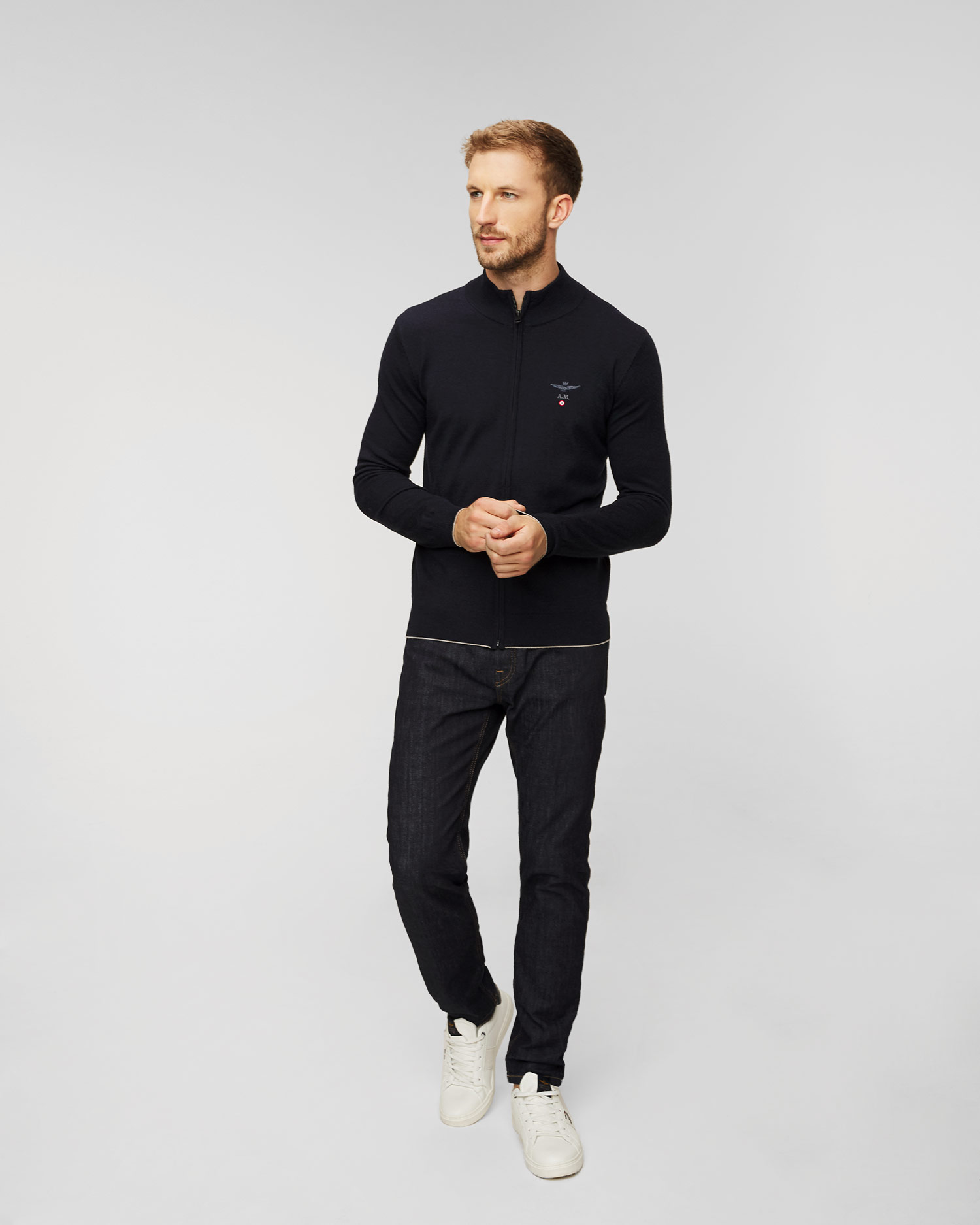 Pull en laine pour hommes  Aeronautica Militare