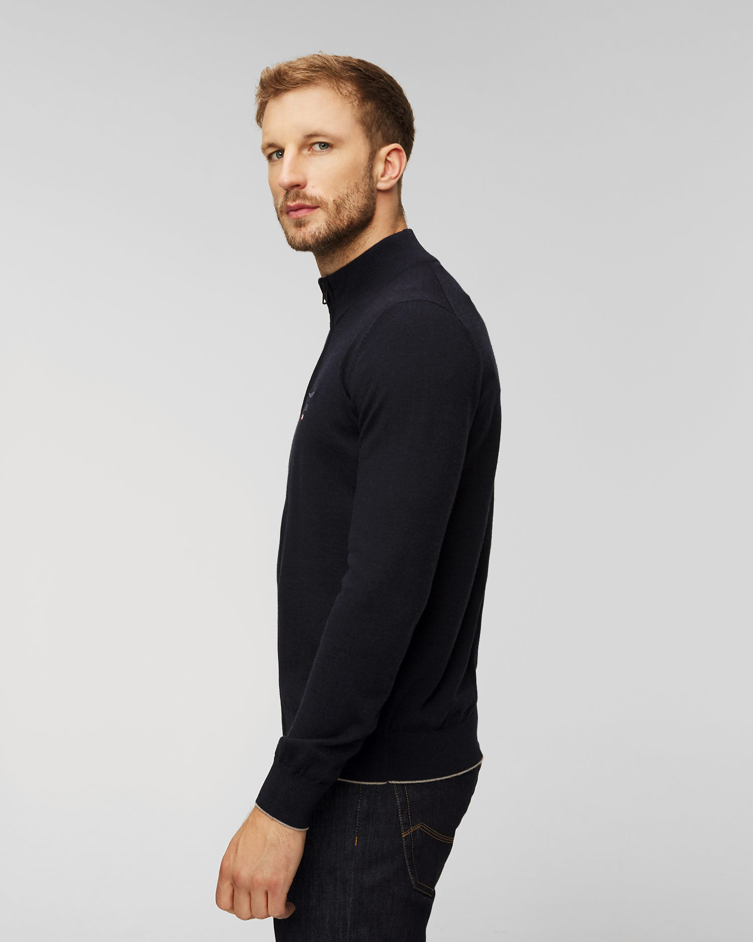Pull en laine pour hommes  Aeronautica Militare