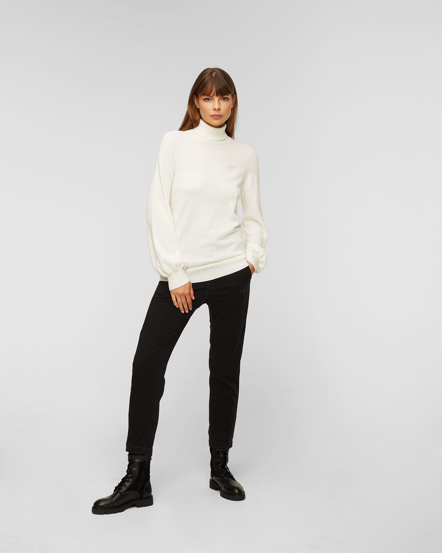 Pull en laine pour femmes Aeronautica Militare
