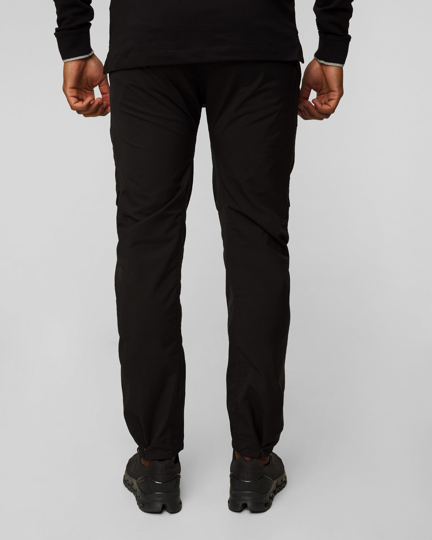 Pantalon noir pour hommes Aeronautica Militare