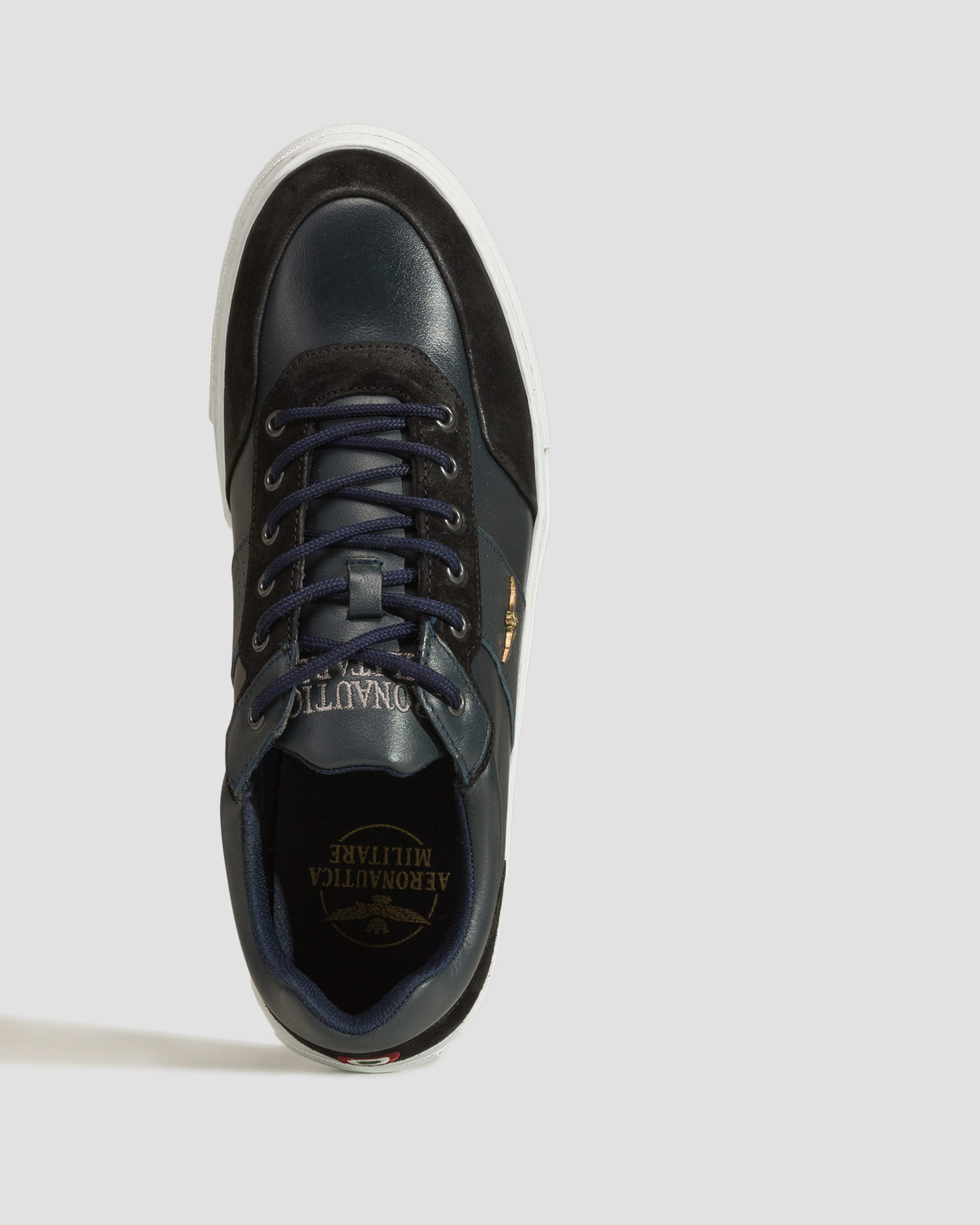 Pánske topánky Aeronautica Militare Navy blue