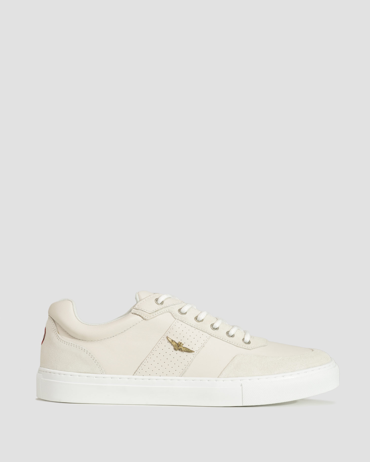 Aeronautica Militare Beige Herrenschuhe