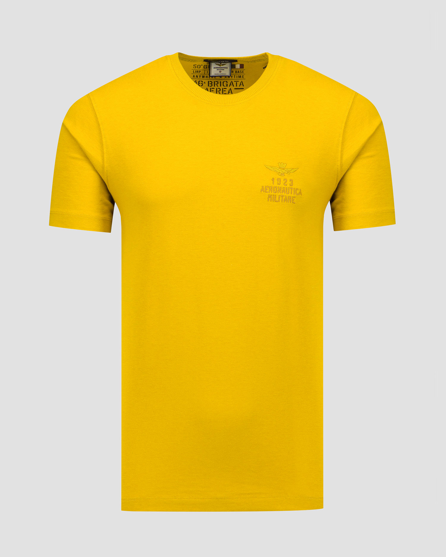 Aeronautica Militare Herren-T-Shirt Gelb