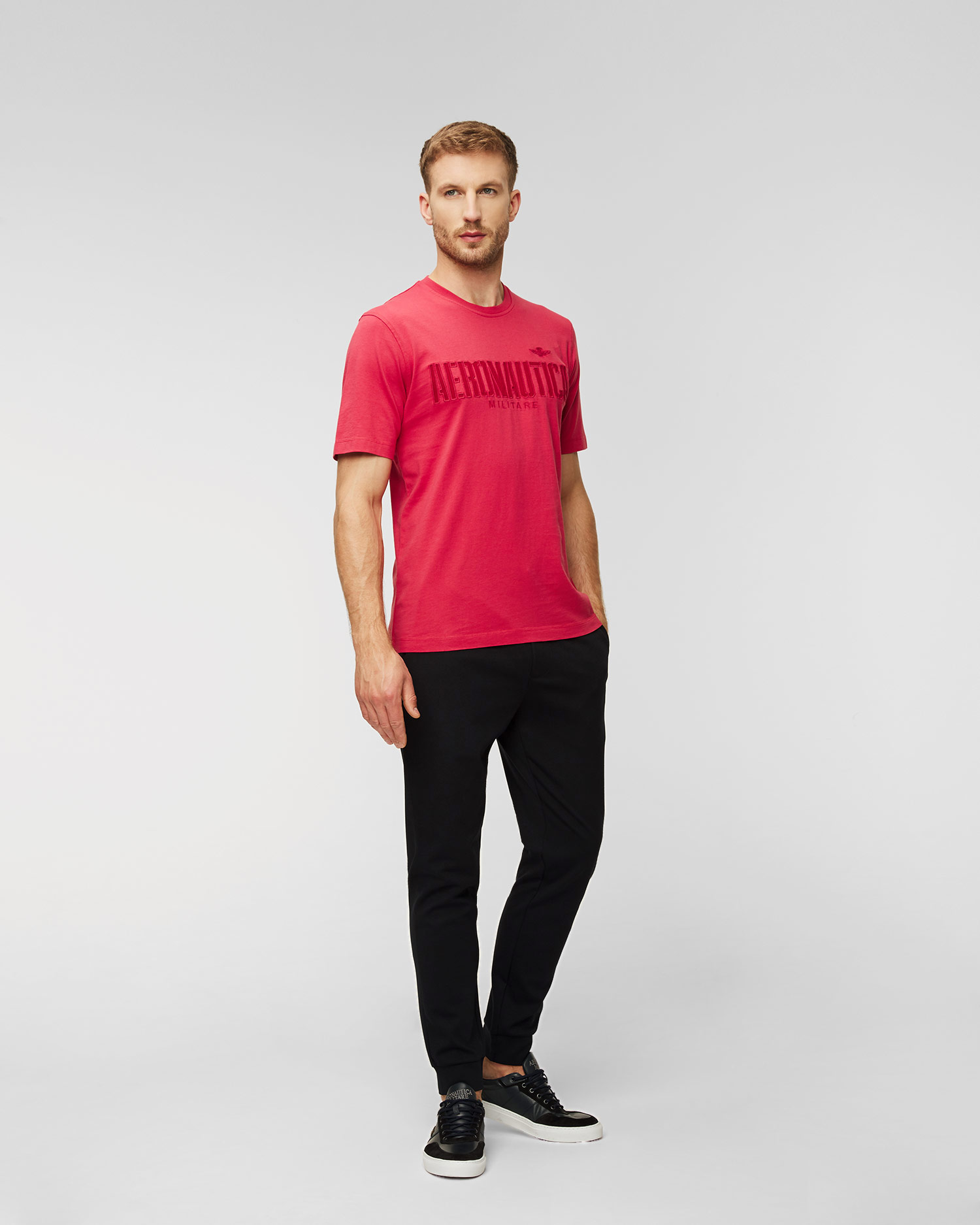 Pánske tričko Aeronautica Militare Pink