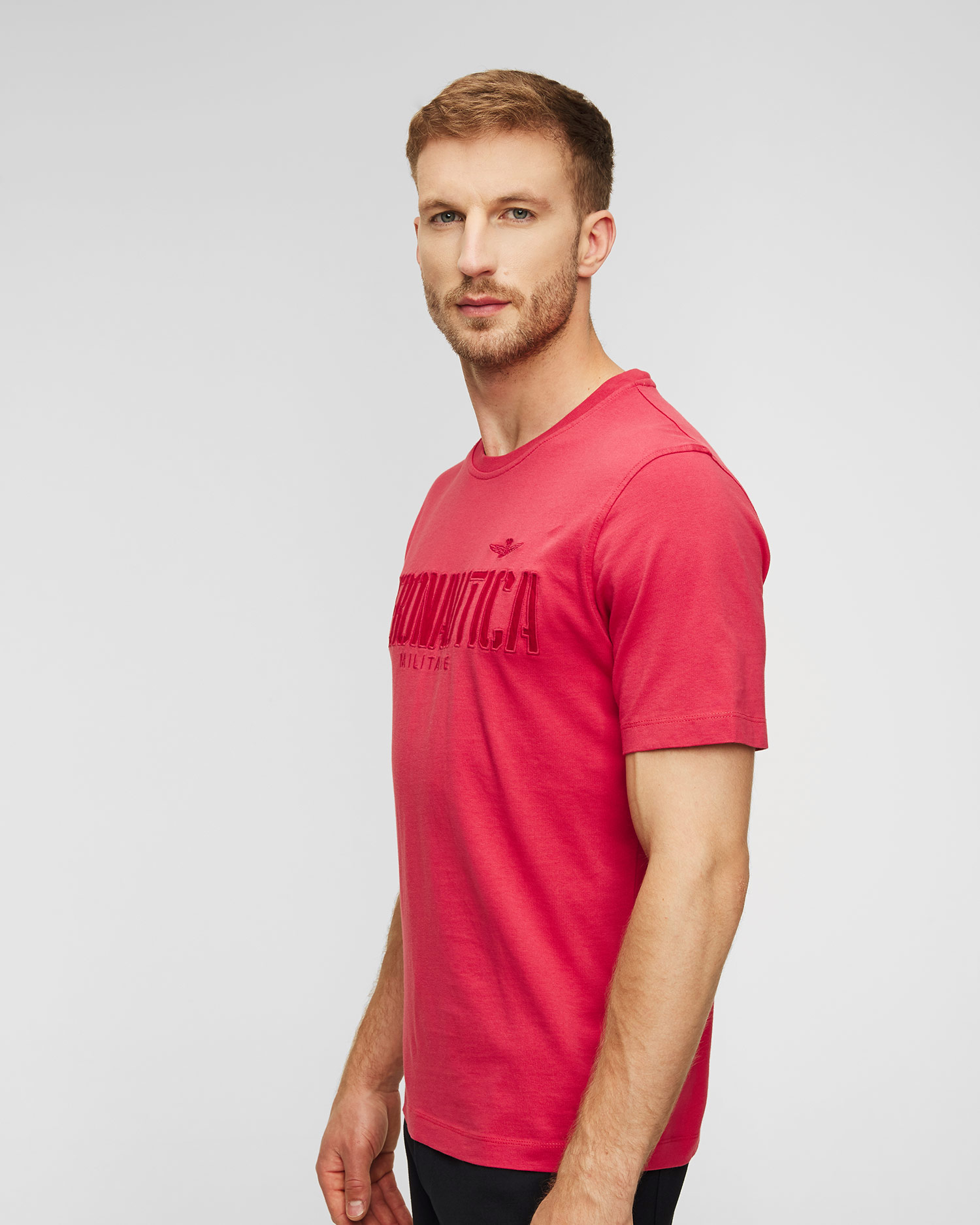 Pánske tričko Aeronautica Militare Pink