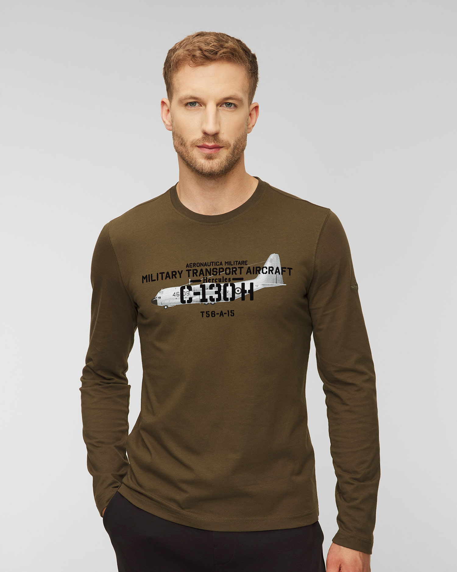 Aeronautica Militare Langarmshirt Grün