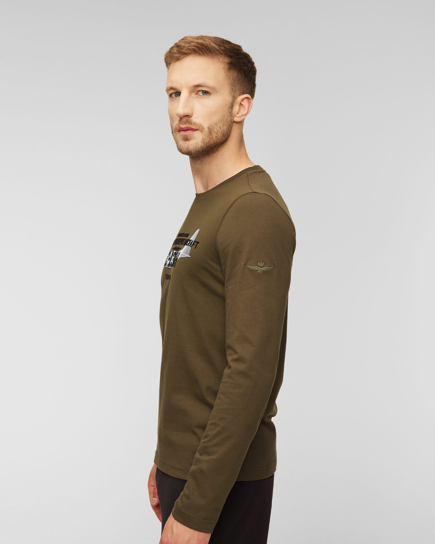 Aeronautica Militare Langarmshirt Grün