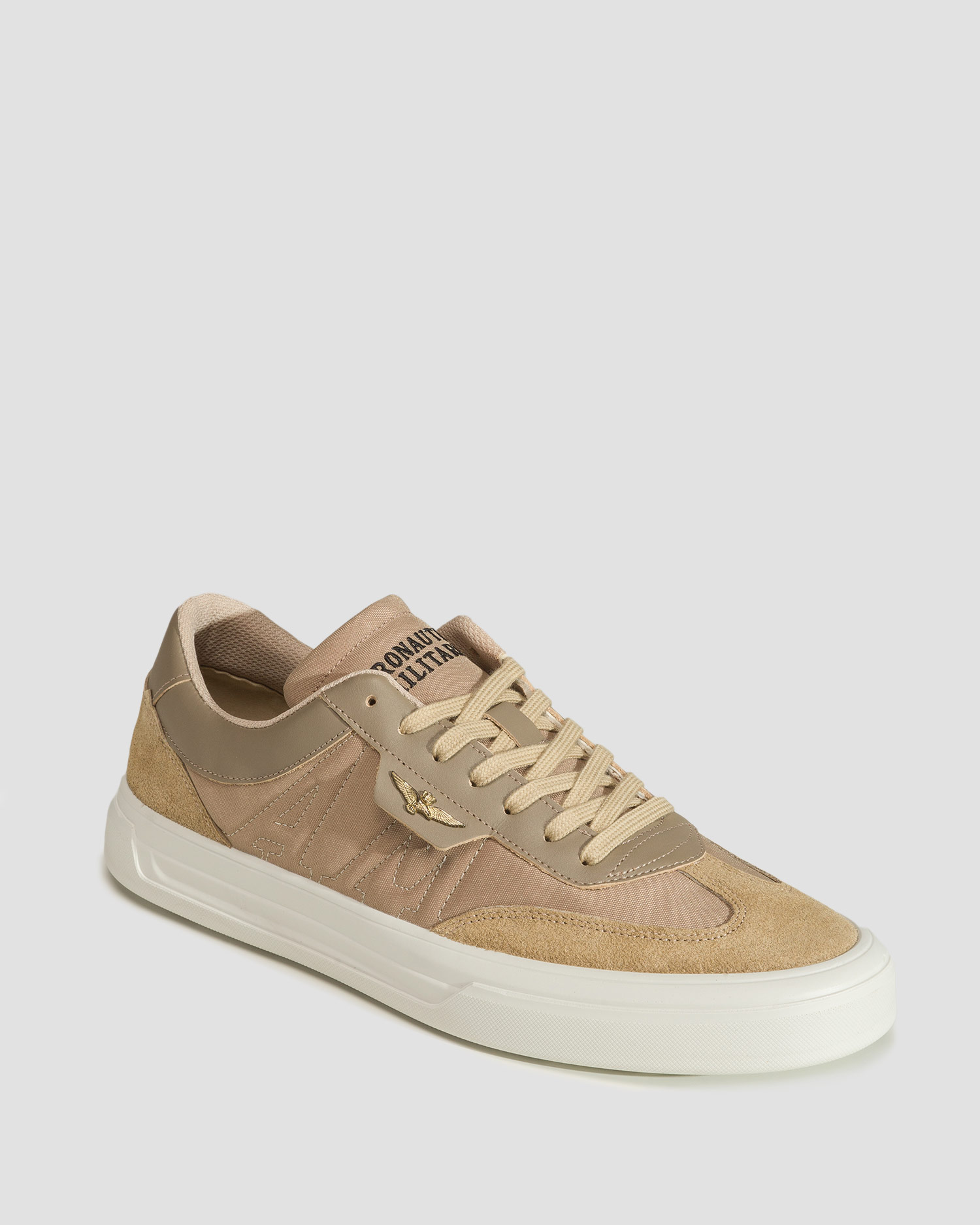 Scarpe beige da uomo Aeronautica Militare