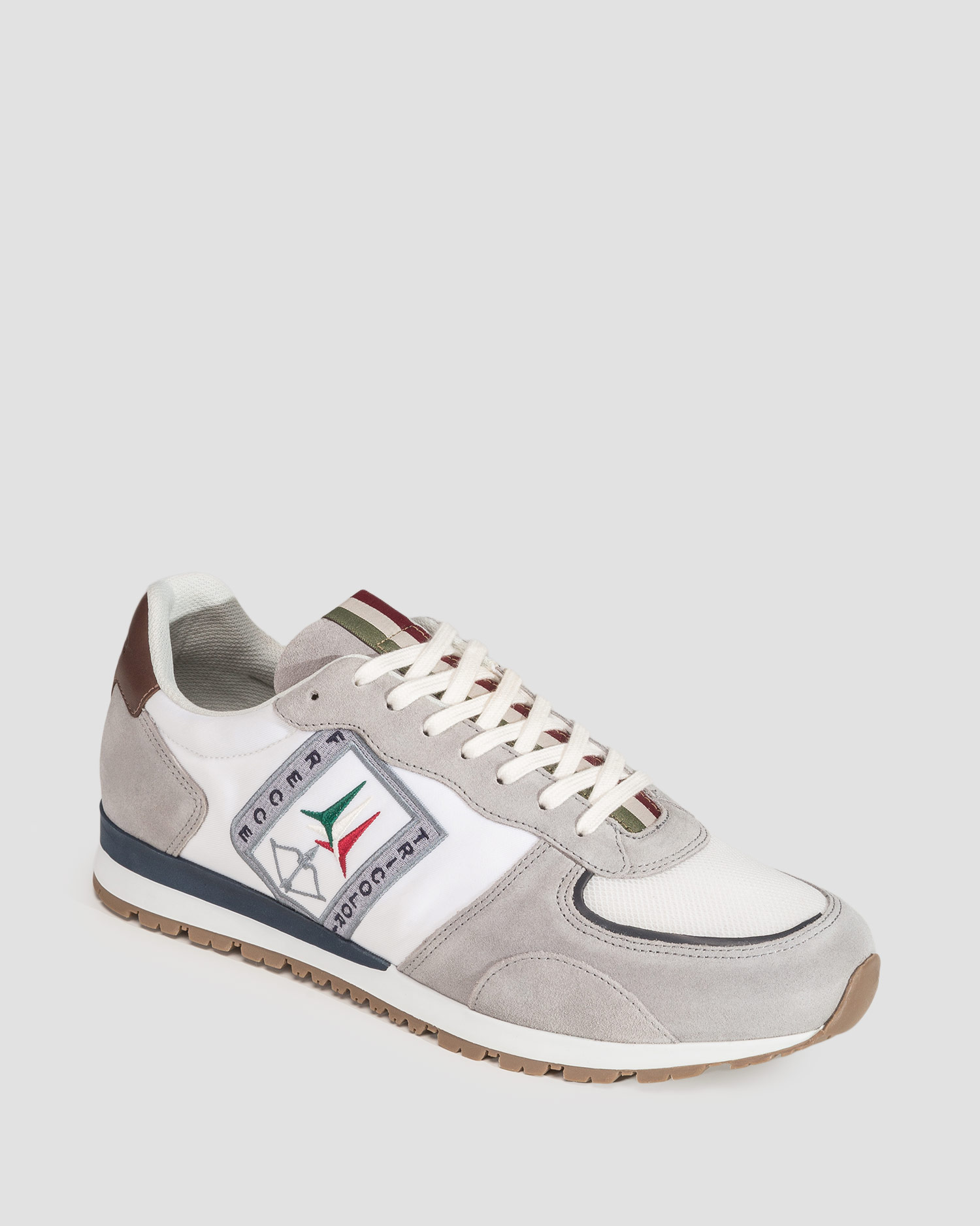 Scarpe bianche in pelle da uomo Aeronautica Militare