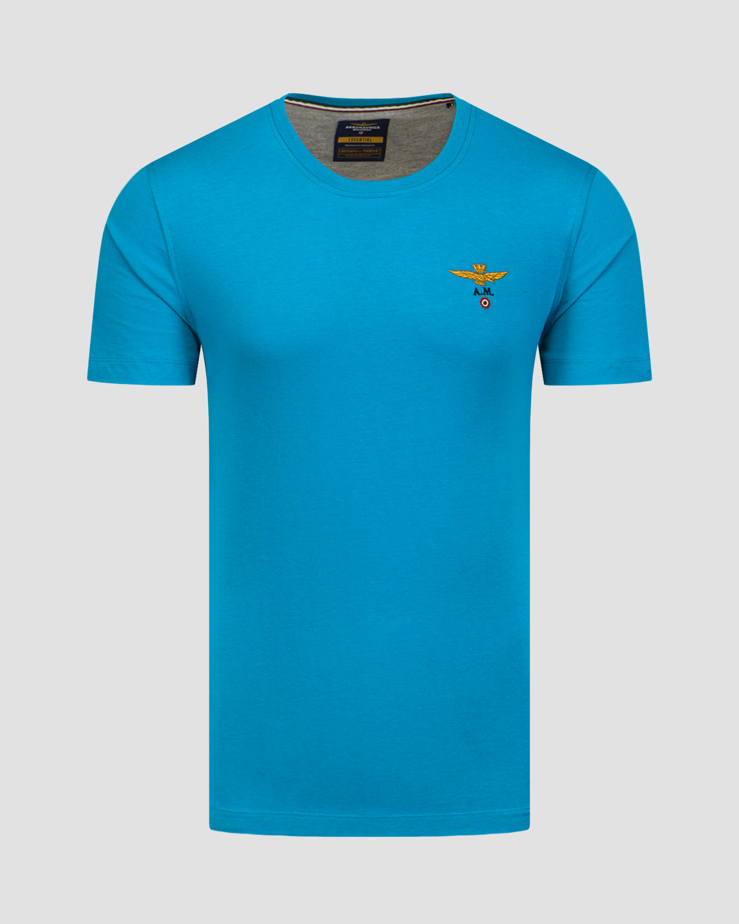 Tricou albastru pentru bărbați Aeronautica Militare