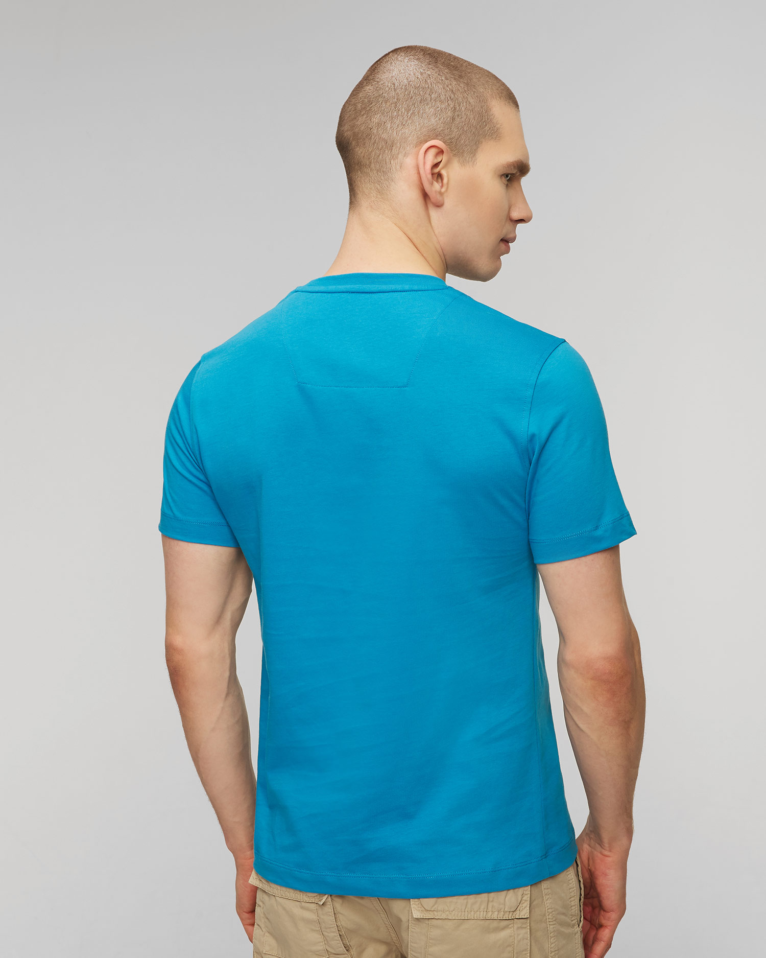 Tricou albastru pentru bărbați Aeronautica Militare