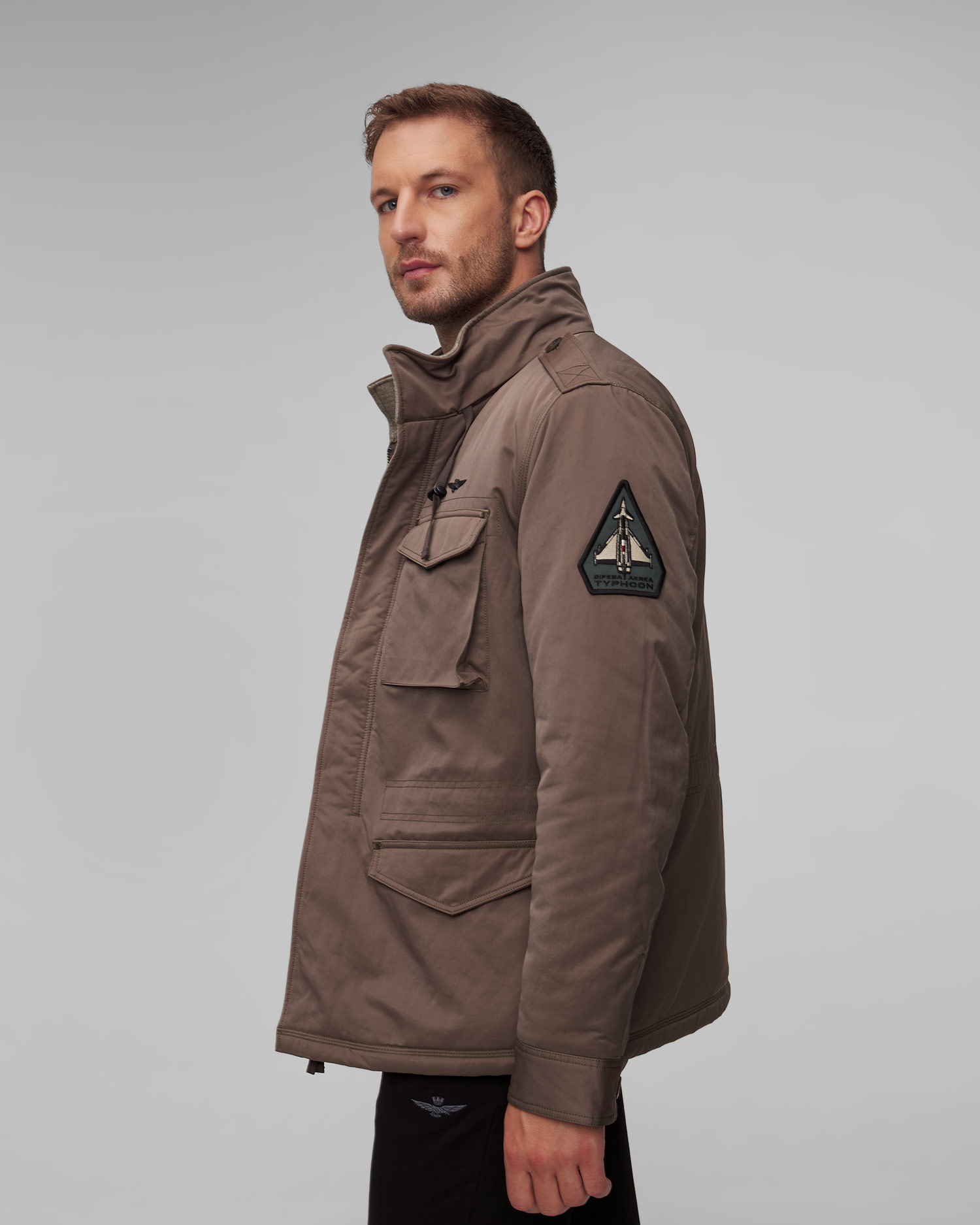 Aeronautica Militare Herrenjacke in Braun