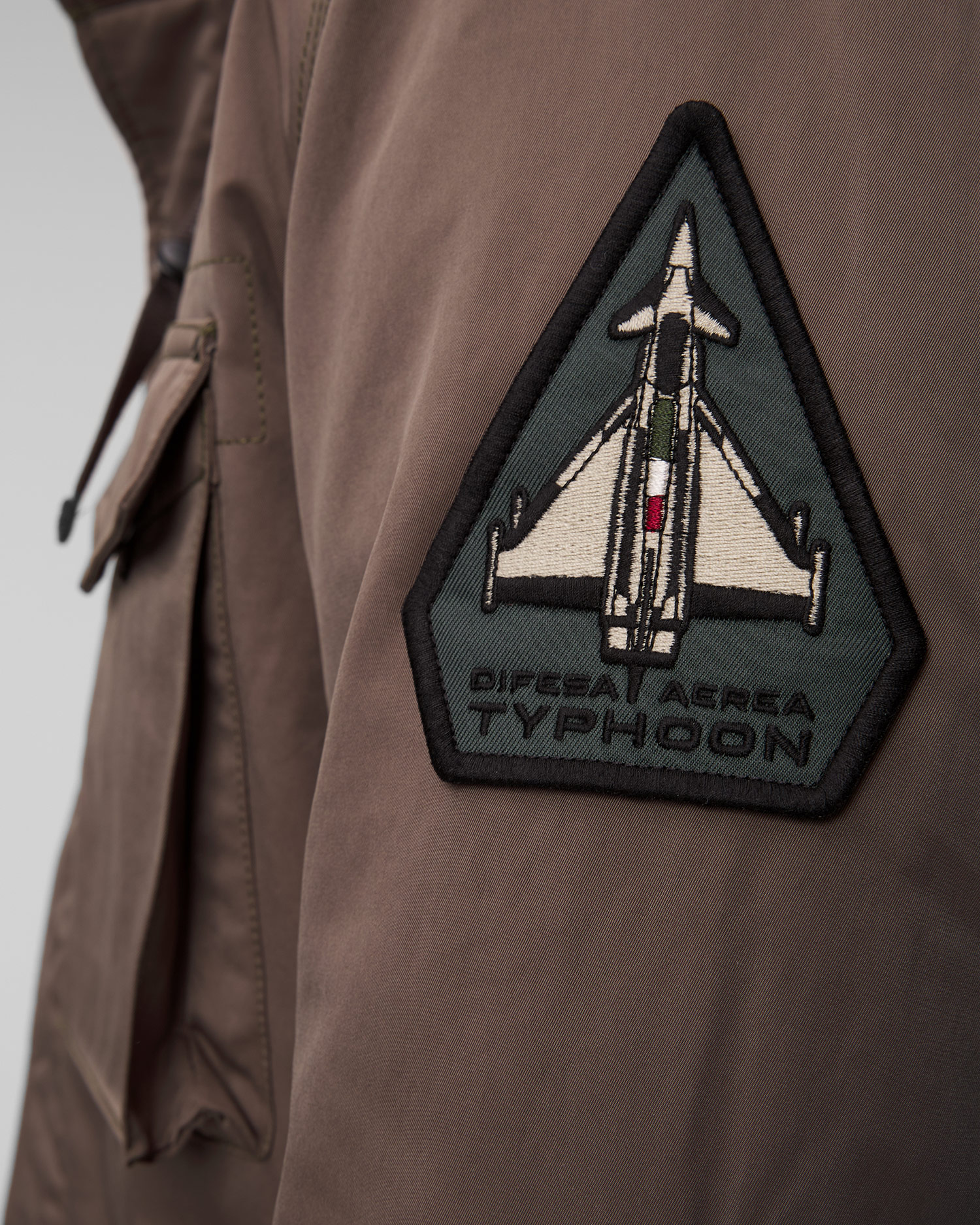 Aeronautica Militare Herrenjacke in Braun