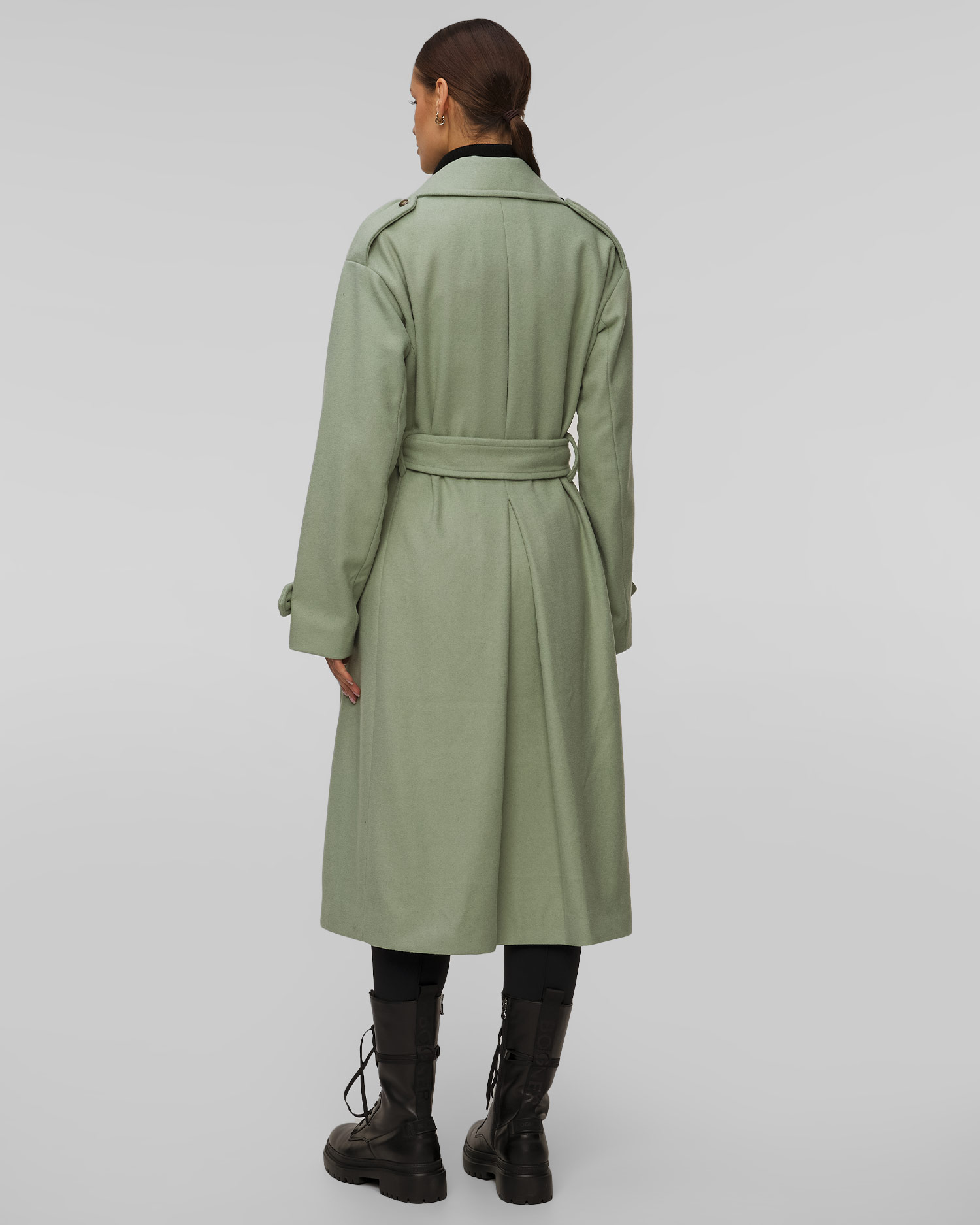 Vlněný dámský kabát Aeronautica Militare