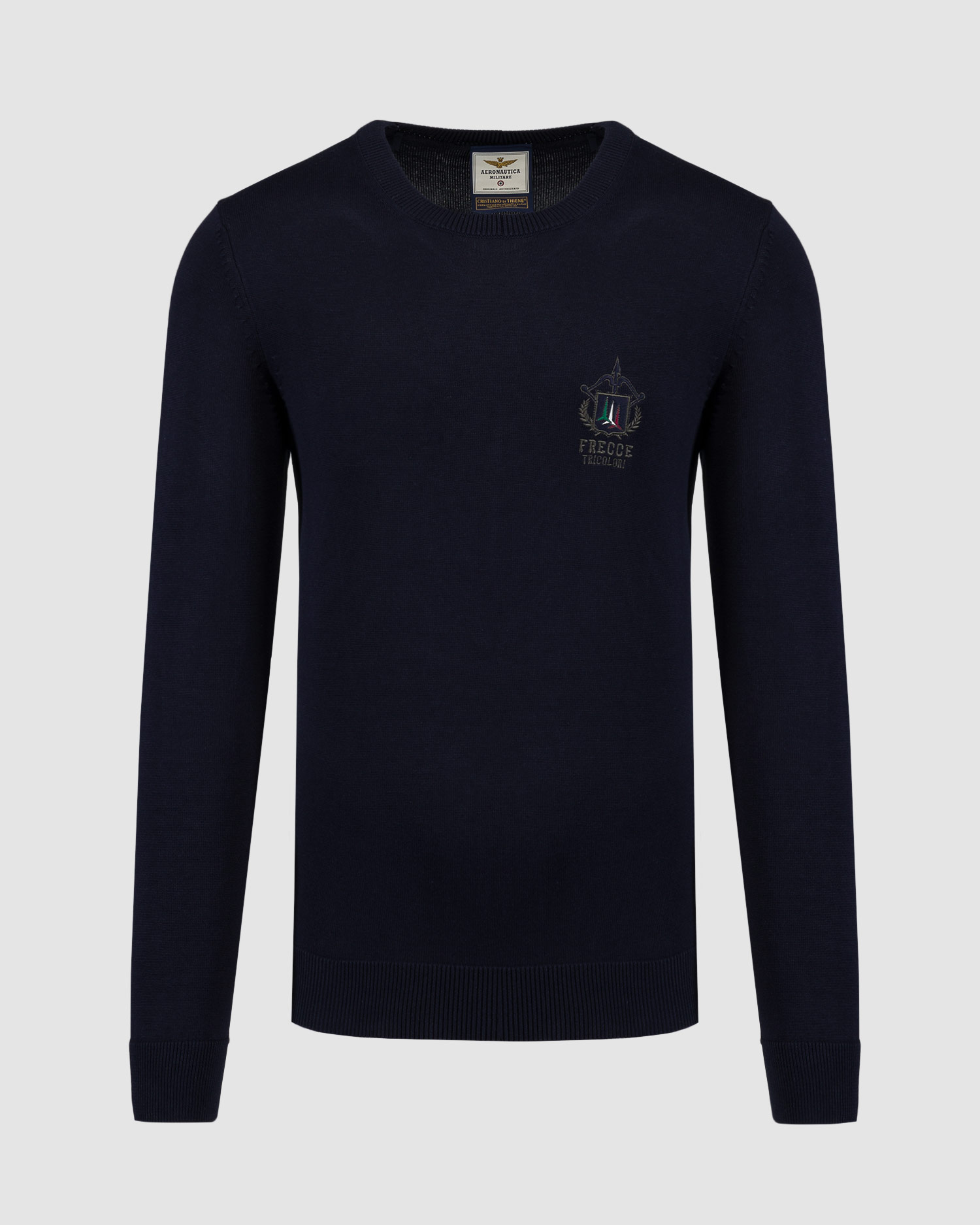 Granatowy sweter męski Aeronautica Militare
