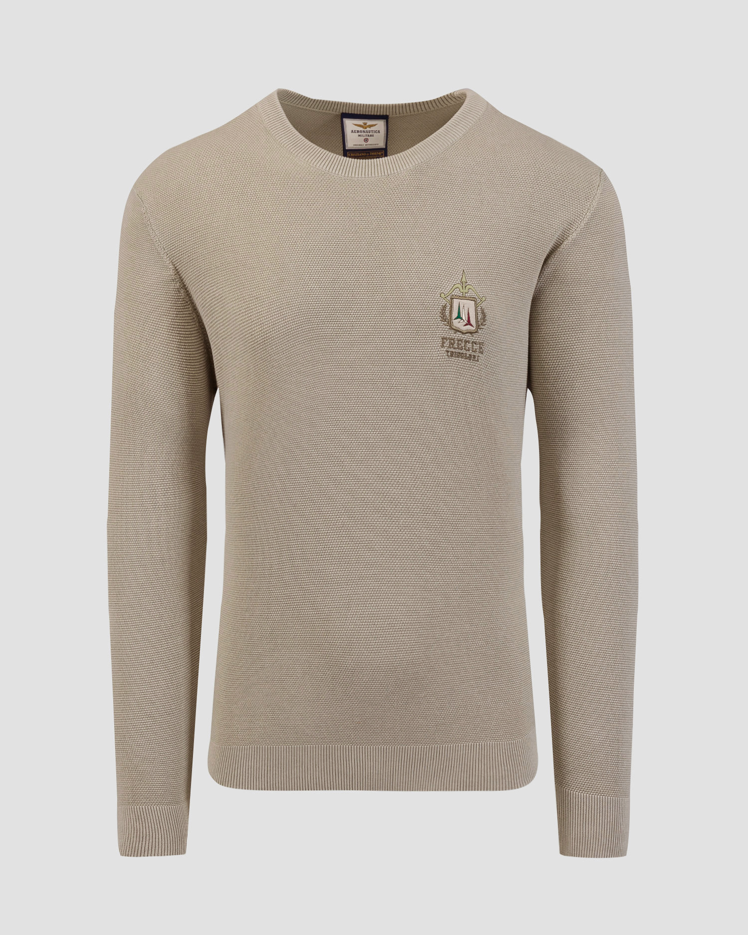 Zielony sweter męski Aeronautica Militare