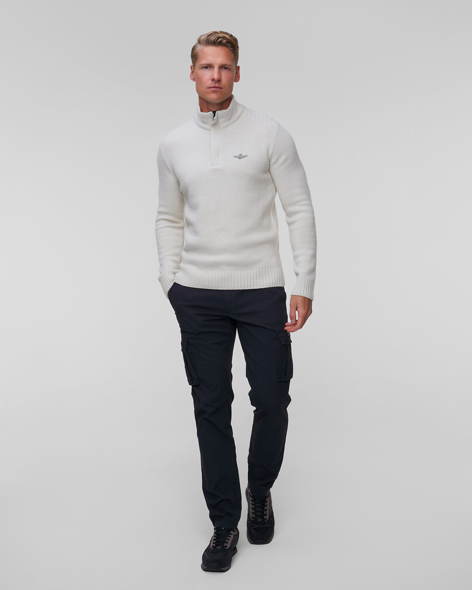 Men's wool jumper Aeronautica Militare