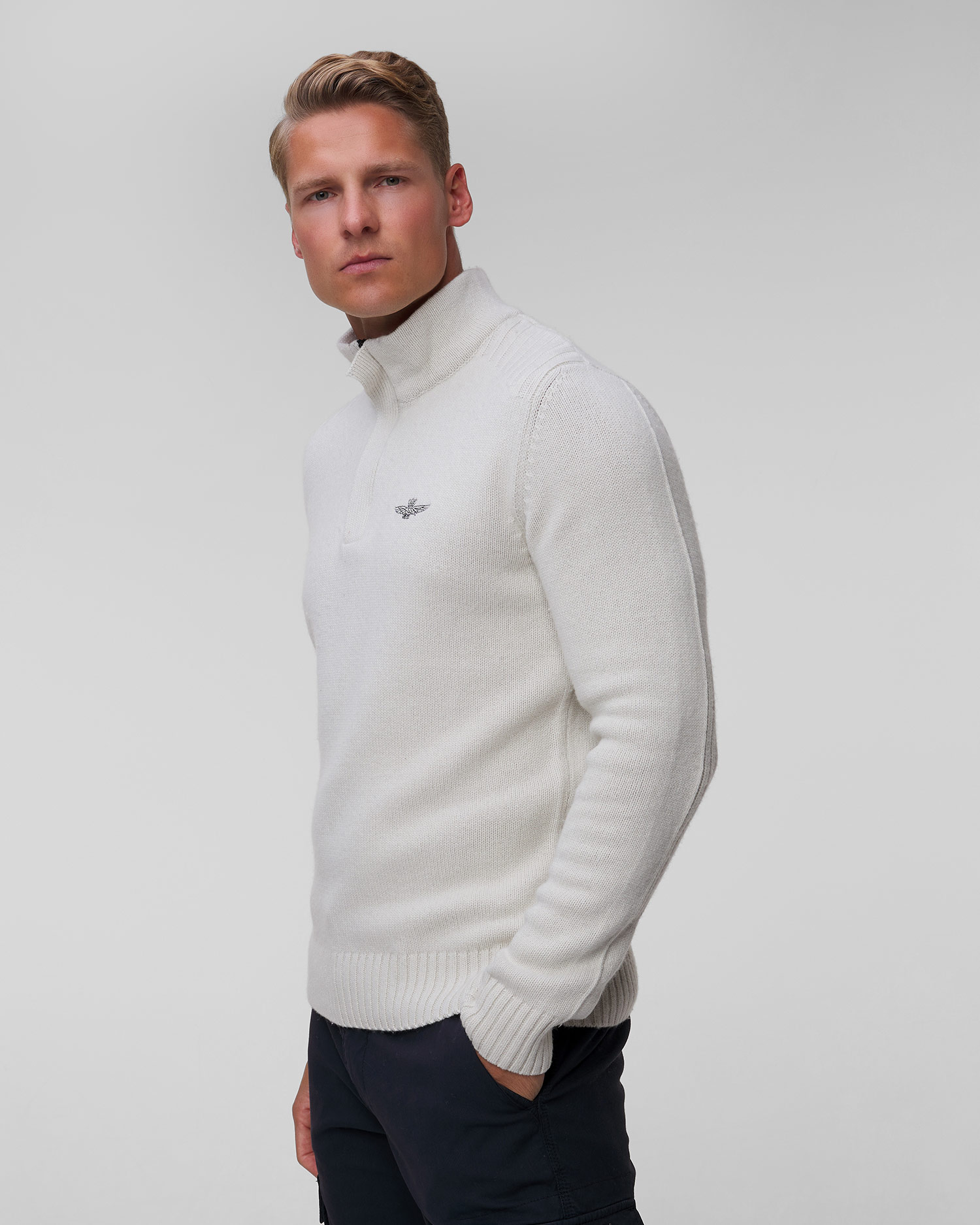 Men's wool jumper Aeronautica Militare