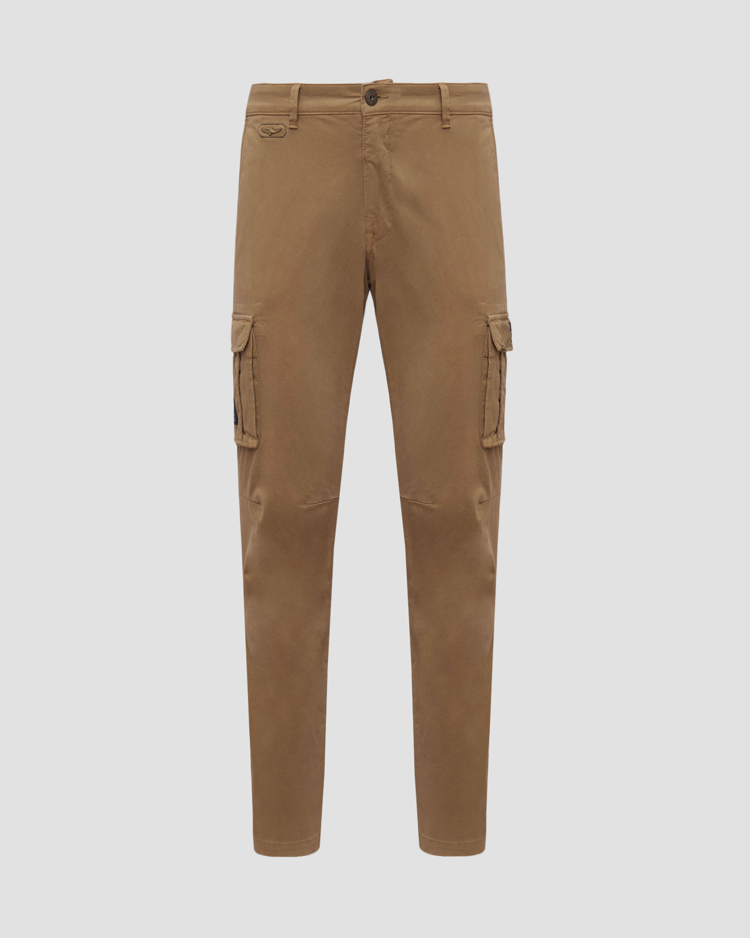 Pantalon cargo marron clair pour hommes Aeronautica Militare