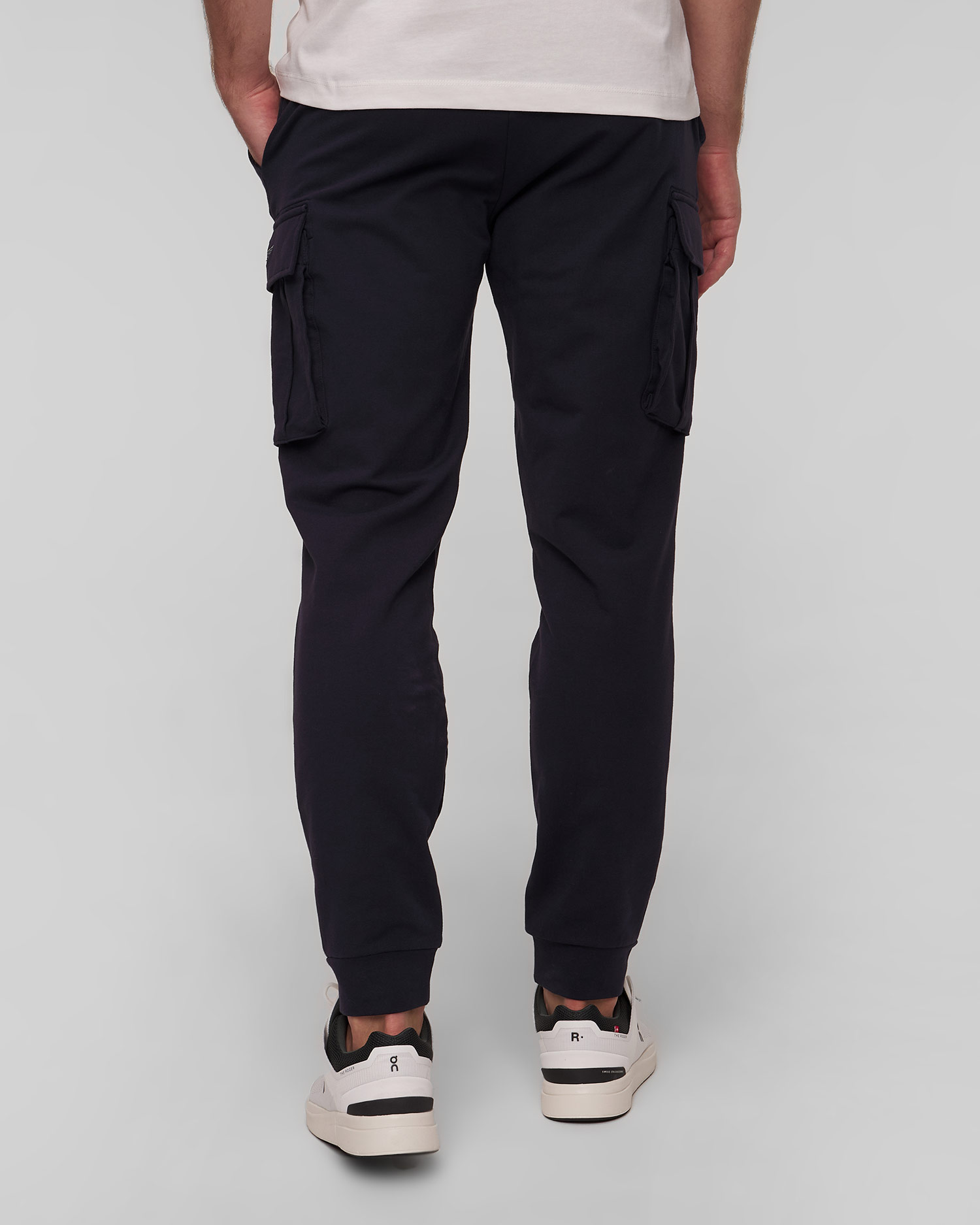 Pantalon de survêtement bleu marine pour hommes Aeronautica Militare
