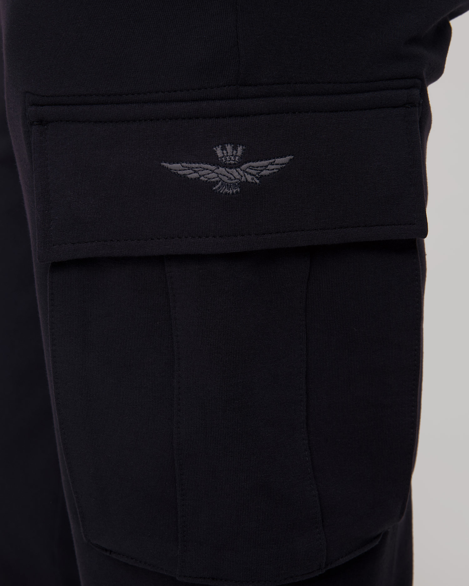 Pantalon de survêtement bleu marine pour hommes Aeronautica Militare