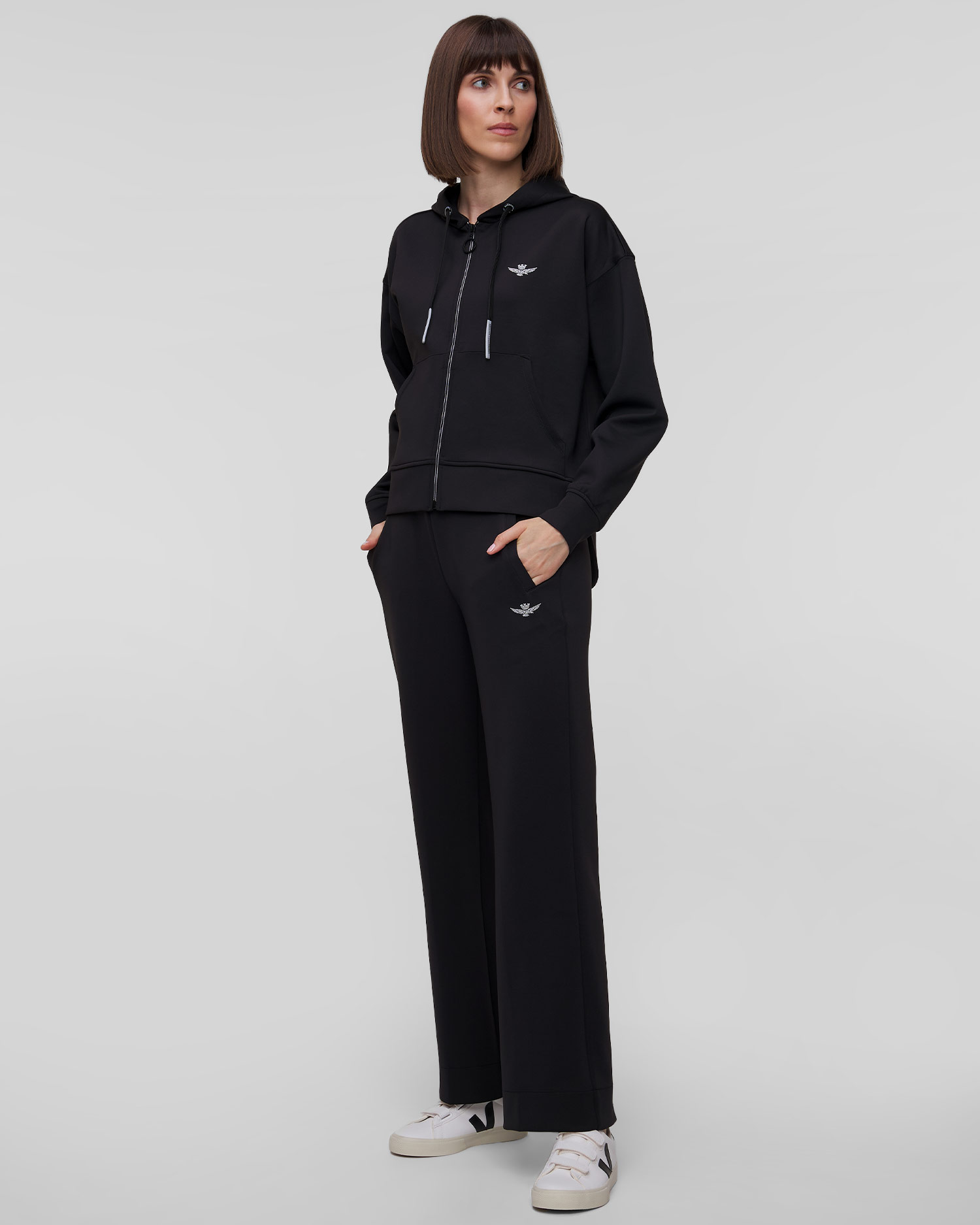 Aeronautica Militare Damen-Jogginghose in Schwarz
