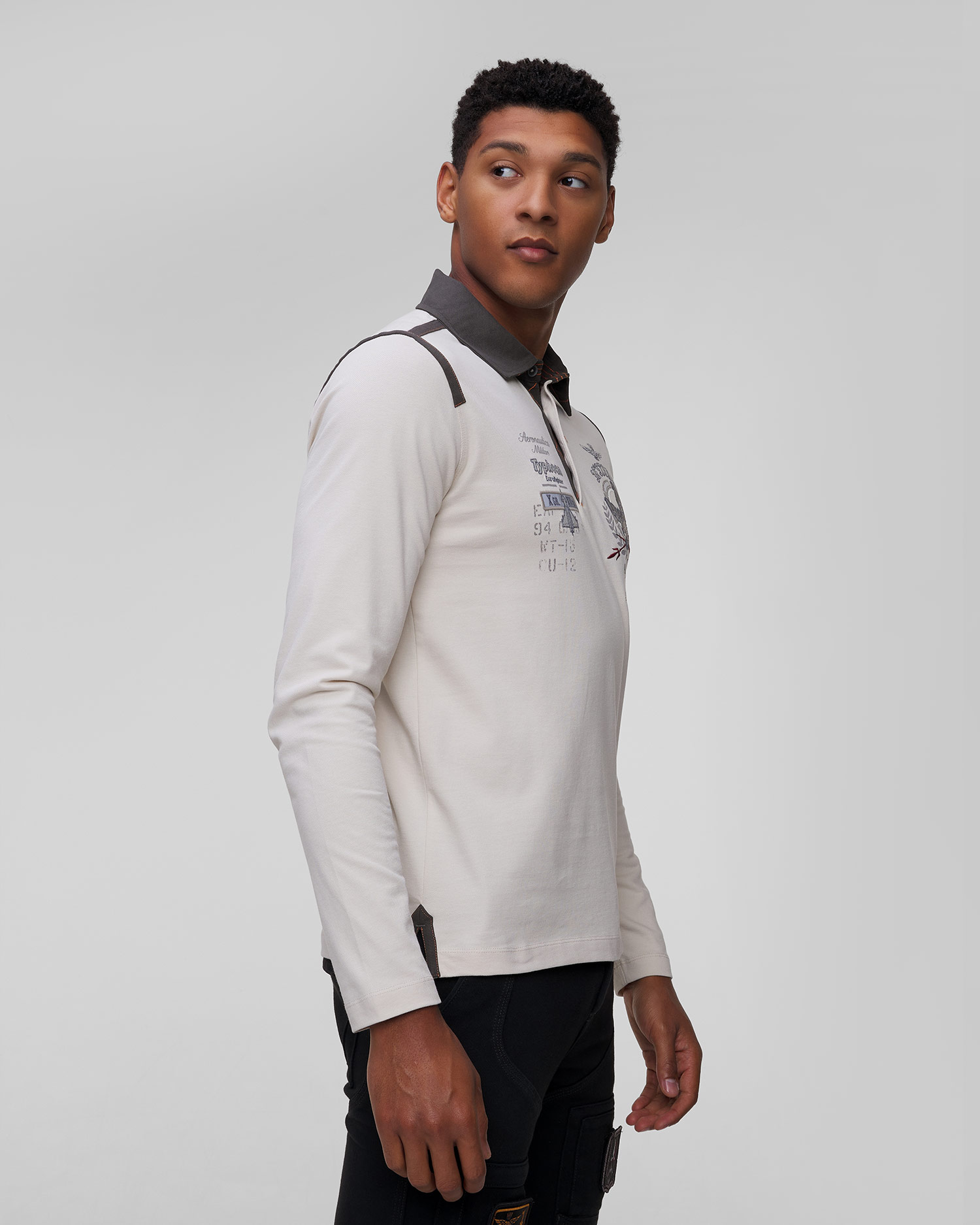 Aeronautica Militare Langarmshirt für Herren