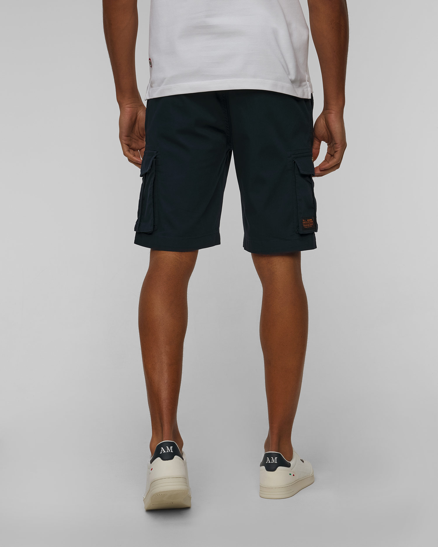 Aeronautica Militare Cargoshorts für Herren in Marineblau