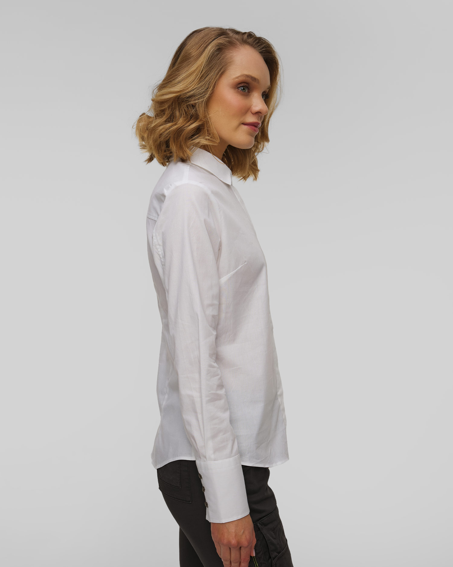 Chemise blanche pour femmes Aeronautica Militare