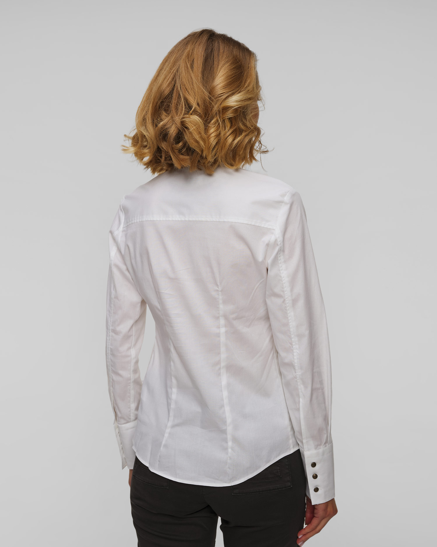 Chemise blanche pour femmes Aeronautica Militare