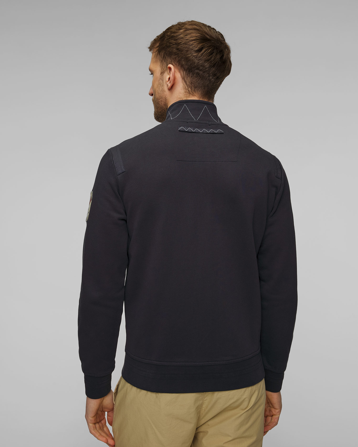 Men’s navy blue sweatshirt Aeronautica Militare