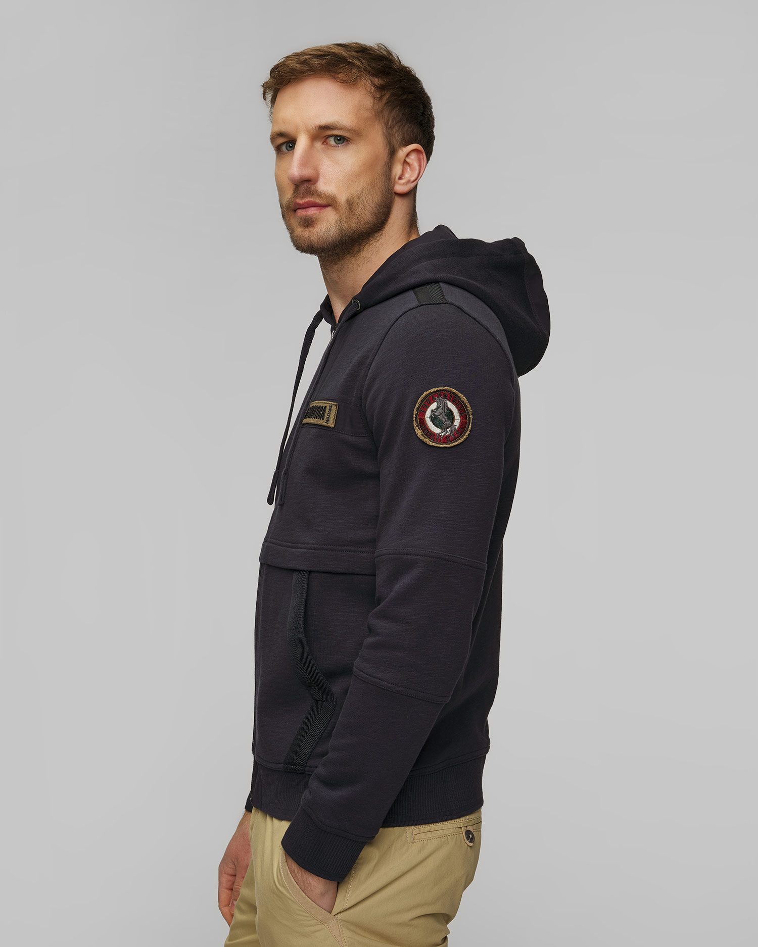 Men’s navy blue sweatshirt Aeronautica Militare