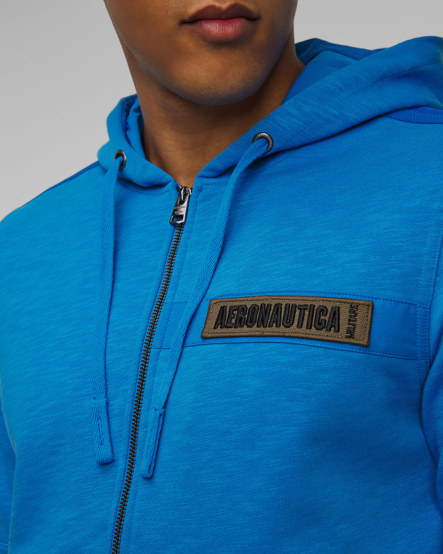 Men's blue sweatshirt Aeronautica Militare