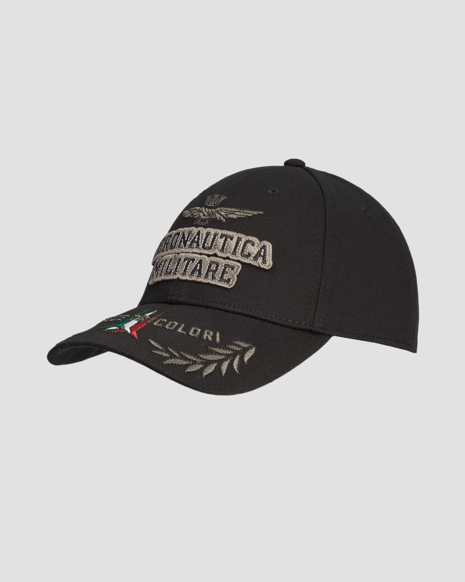 Cappellino nero da uomo Aeronautica Militare