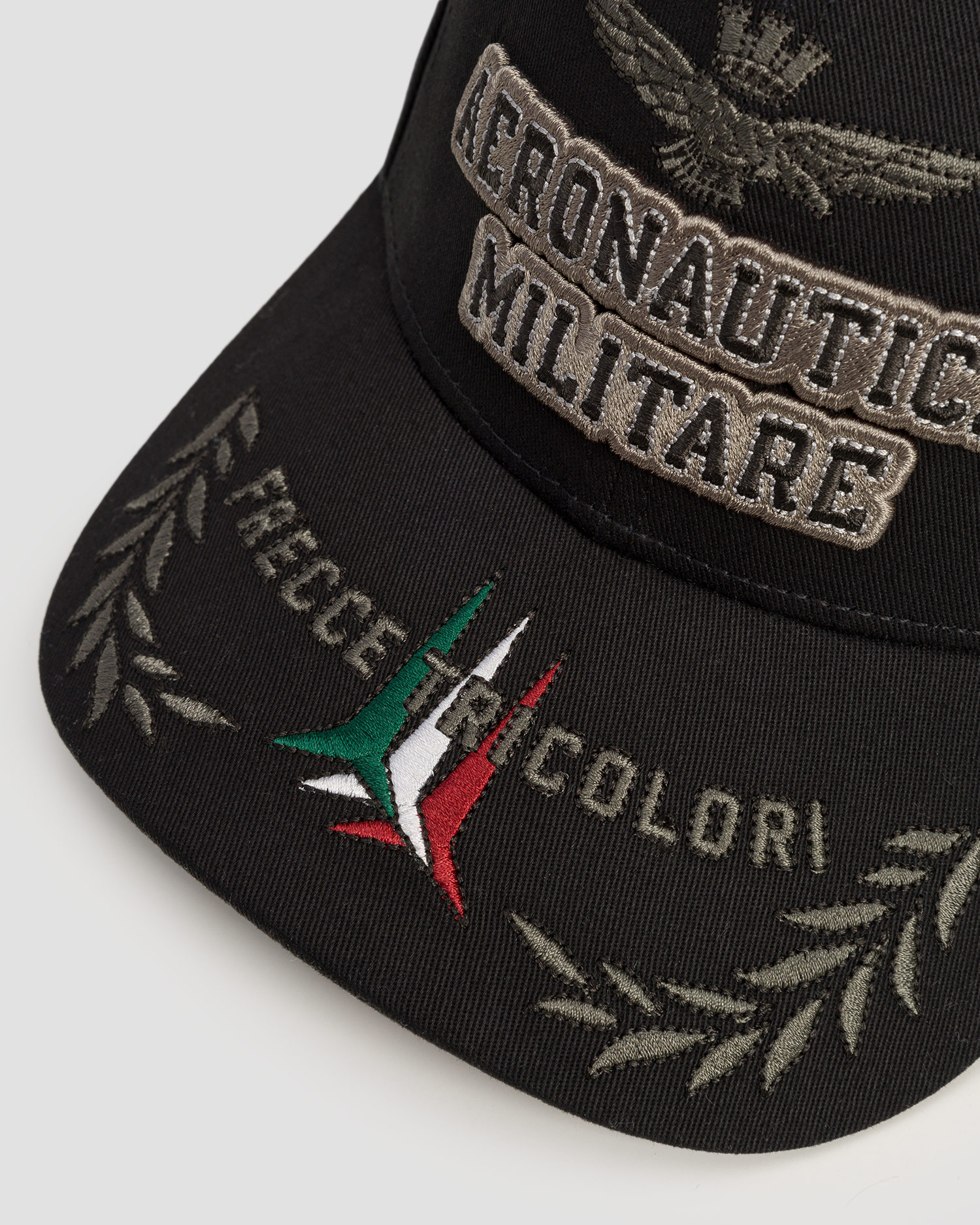 Cappellino nero da uomo Aeronautica Militare