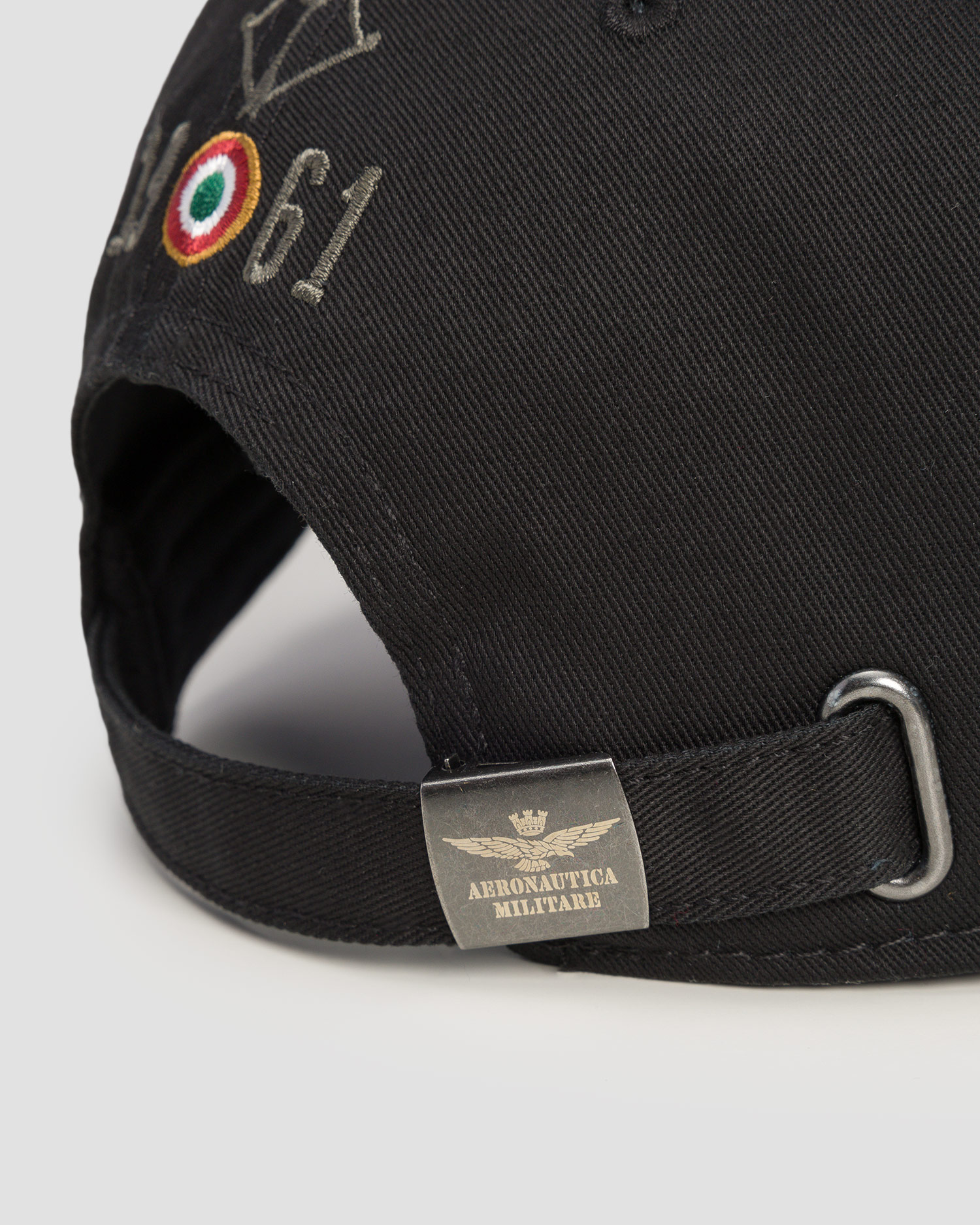 Cappellino nero da uomo Aeronautica Militare