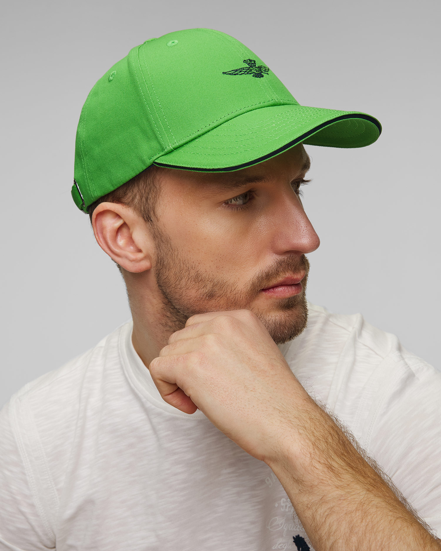 Șapcă verde cu cozoroc pentru bărbați Aeronautica Militare