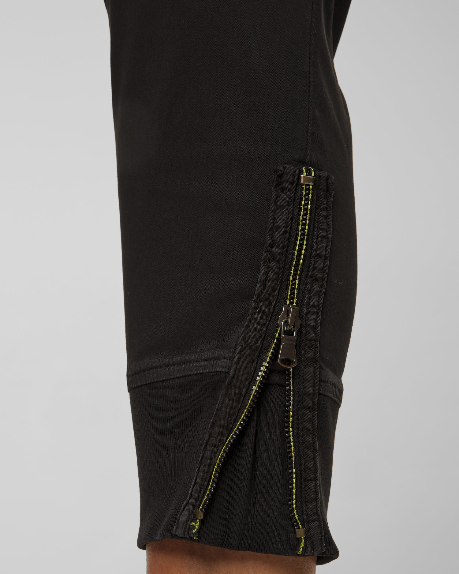 Women's black cargo trousers Aeronautica Militare