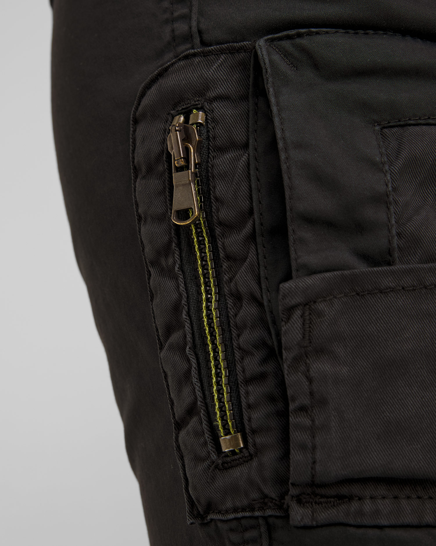 Women's black cargo trousers Aeronautica Militare