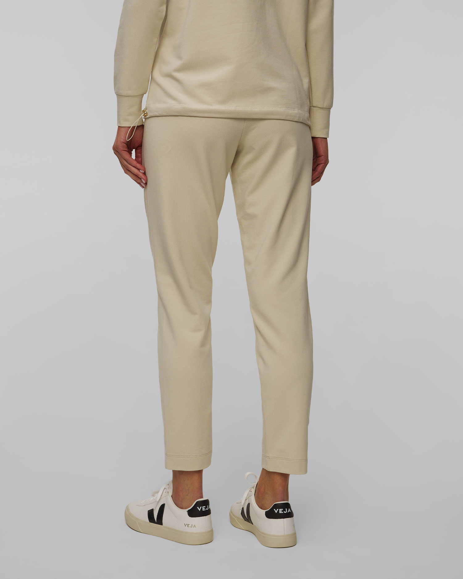 Dámské béžové kalhoty Aeronautica Militare