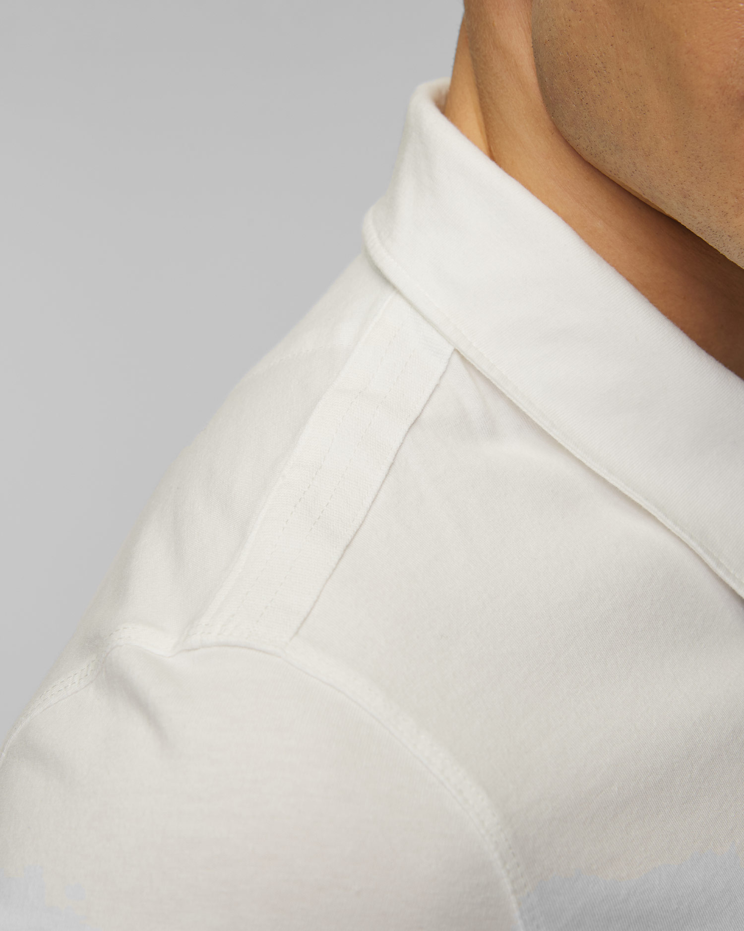 Białe polo męskie Aeronautica Militare