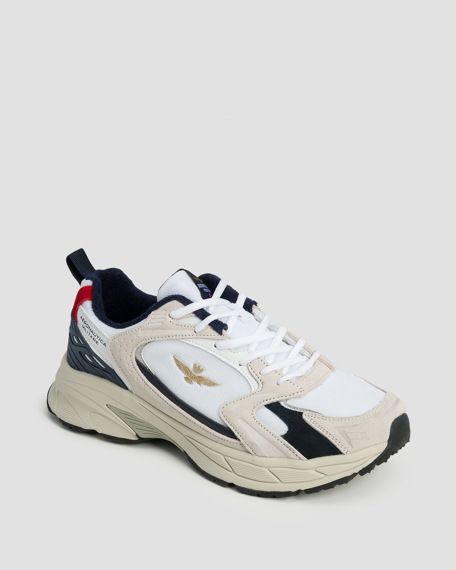 Pánské boty Aeronautica Militare, Barva/Vzor: Biały