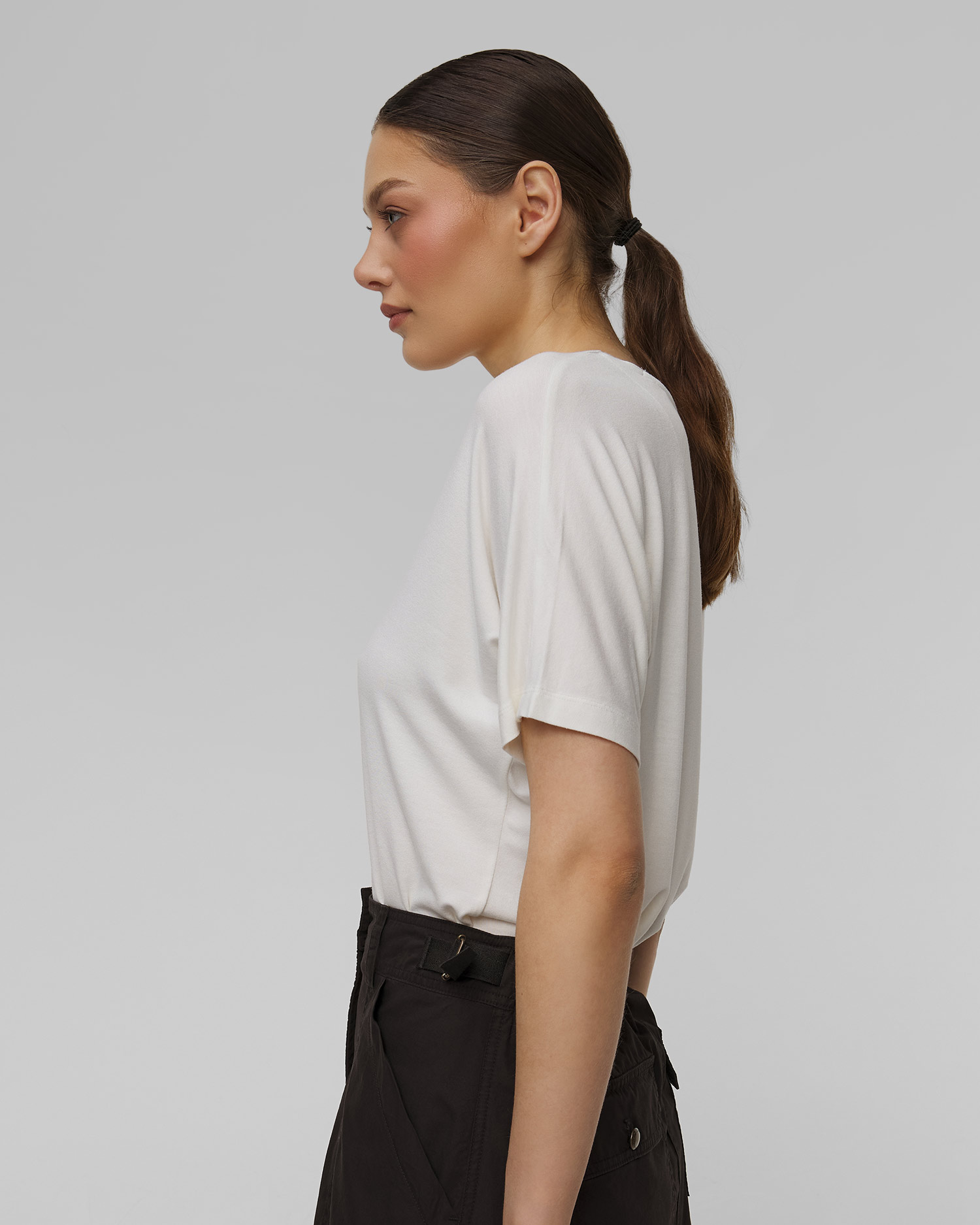 T-shirt blanc pour femmes Aeronautica Militare