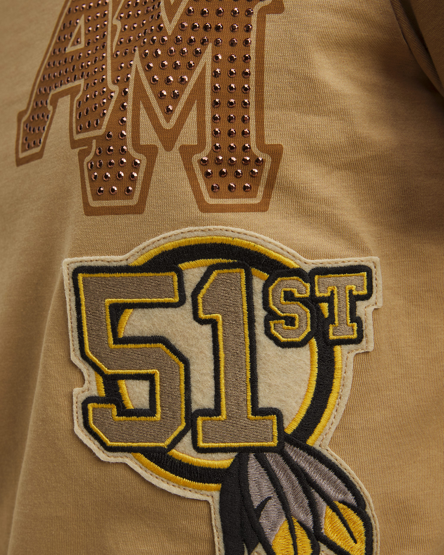 Dámské hnědé tričko Aeronautica Militare