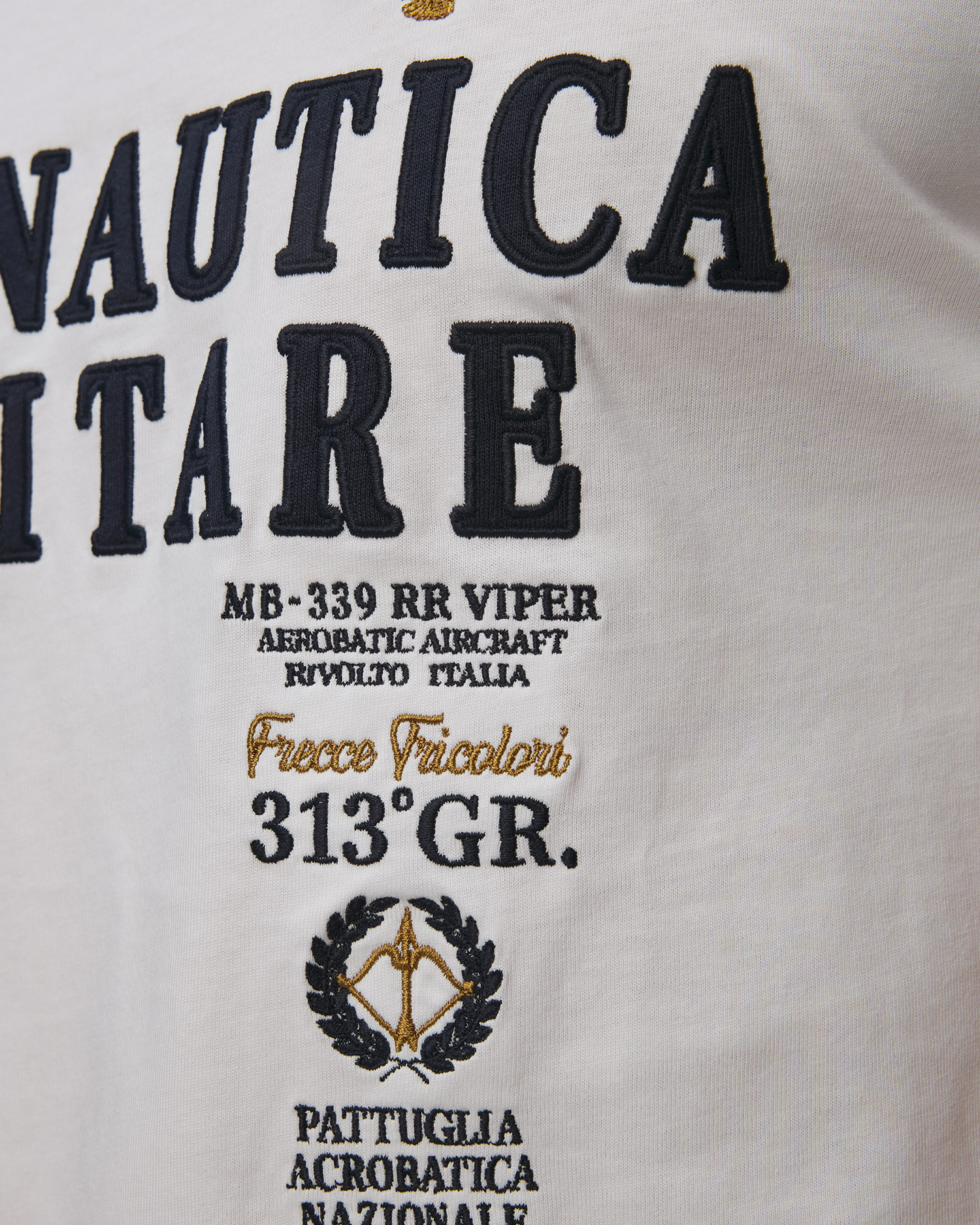 Bílé pánské tričko Aeronautica Militare