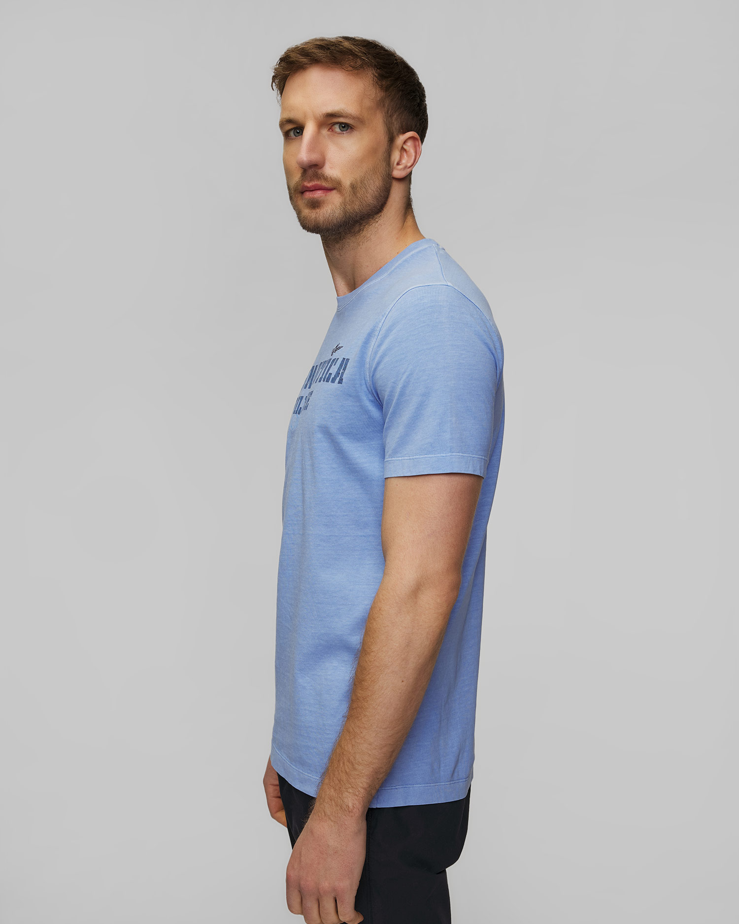 Men’s blue T-shirt Aeronautica Militare