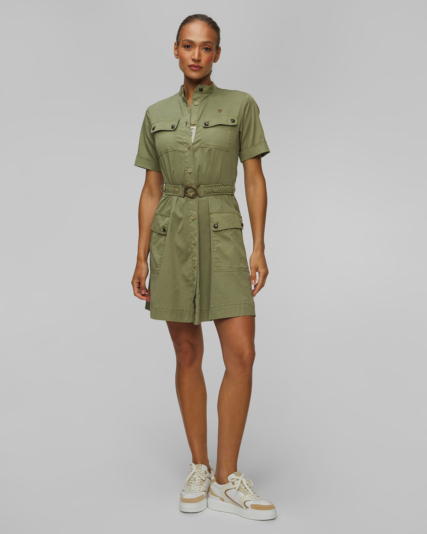 Robe verte pour femmes Aeronautica Militare