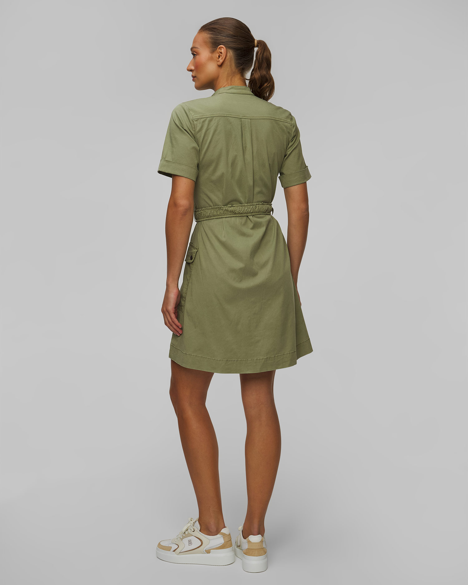 Aeronautica Militare Damenkleid in Grün