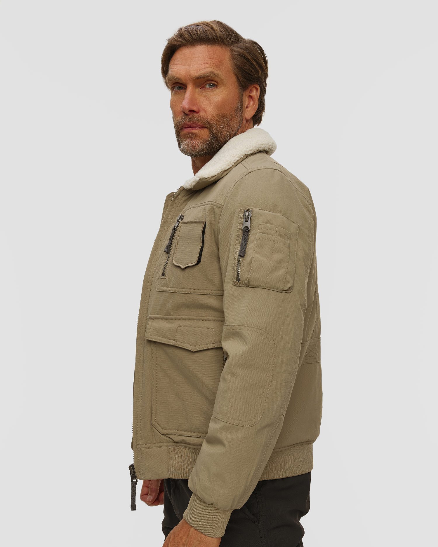 Giacca verde da uomo Aeronautica Militare