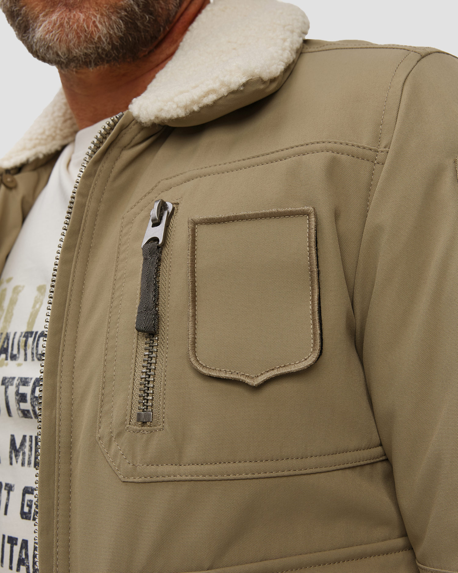 Giacca verde da uomo Aeronautica Militare